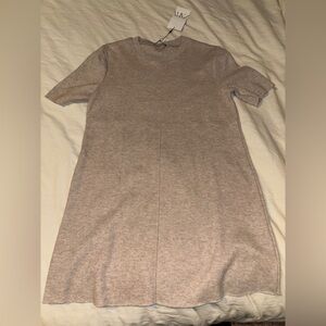 Zara Beige Knit Dress